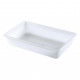 White flat tray - 480x330xH80 mm