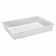 White flat tray - 545x400xH86 mm