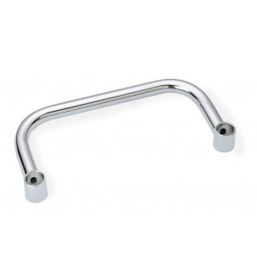 Handle for clean linen distribution trolley