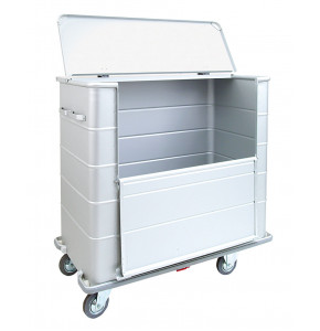 Chariot de transport du linge sale avec avec pare-chocs caoutchouc CHACOL 4500