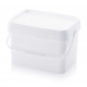 Rectangular bucket with lid - EE 20-395.295 20 L