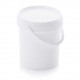 Round bucket with lid and handle - ER 0.88-118+D - 0.88 L