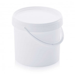 Seau rond avec couvercle et anse - ER 5.6-226+D - 5.6 litres