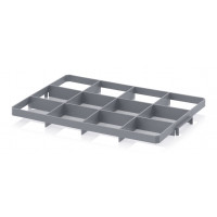Box inserts for 60 x 40 cm Euro containers - SHT 12 - Top