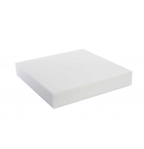 Hdpe 500 block - white - 60X60X10 CM