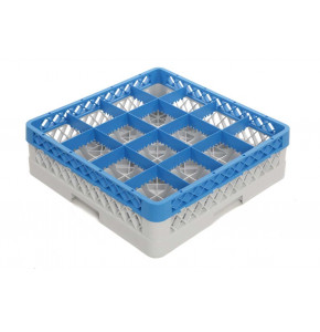 Casier de lavage 16 verres - Hauteur 11,5 cm