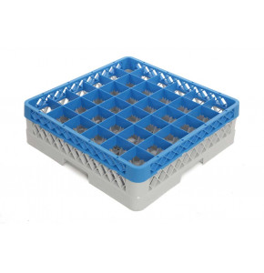 Dishwasher glass rack with 36 compartments - Height 11,5 cm