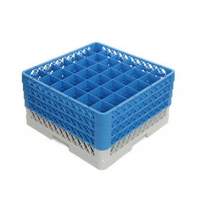 Dishwasher glass rack with 36 compartments - Height 23,5 cm