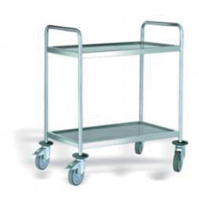 Monobloc stainless steel cart