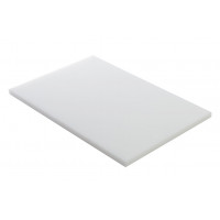 Planche PEHD500 blanche - Sur mesure - Ep. 5 cm le M²