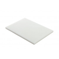 HDPE 500 board - white - 50X35X2 cm