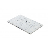 Planche PEHD 500 marbre blanc/noir GN2/1 65X53X2cm