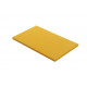 Planche PEHD 500 - jaune - 60X40X2 cm