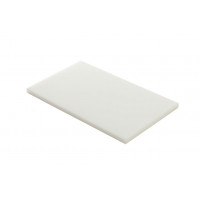 Planche PEHD 500 - blanc - 50X30X2 cm
