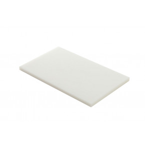 HDPE 500 board - white- 60X40X2 cm