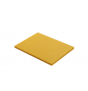 Planche PEHD 500 jaune GN1/2 32.5X26.5X2cm