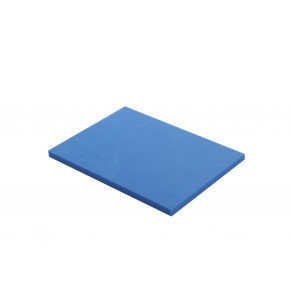 Planche PEHD 500 - bleu - 40X30X2 cm