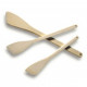 Professional corner spatula in beech wood - L.35 CM