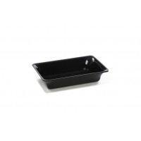 Plat PLEXI.GN 1/4 - 265X162X50mm- noir