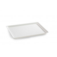 PLEXI dish. B16 - 325X225X17mm - white