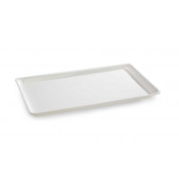 PLEXI dish. B20 - 415X260X17mm - white