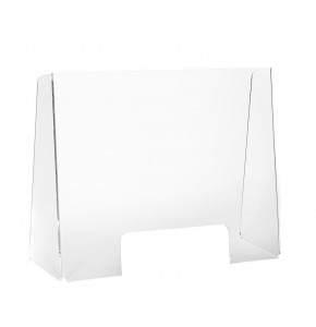 Petit écran protection pour comptoir  - larg 60 x H49 x Prof 20 cm