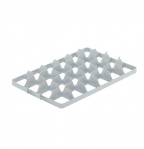High divider for euro-line bin - 24 spaces: 89 x 85 mm
