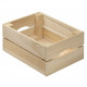 CLEARANCE SALE - Wooden box with slats - 31x15xH23 cm