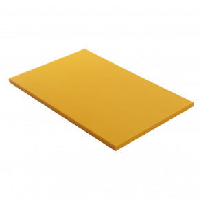 HDPE500  board- Yellow 60x40x1.5 cm