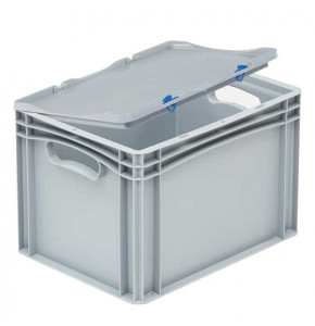Bin 400 x 300 x 285 with integrated lid
