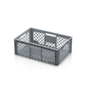 EURO crate perforated for glasses