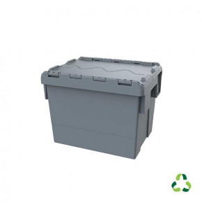 Bac de transport ECO ALC gris - 400x300xH306 mm