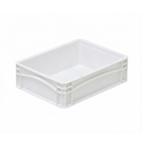Bac plein blanc 400x300x120 mm