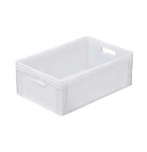 Bac plein blanc 600x400x220 mm