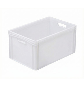Bac plein blanc 600x400x320 mm