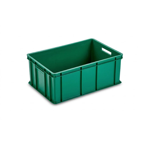 Bac alimentaire plein 60x40x24 cm - 50L PEHD vert