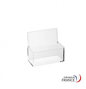 Coffret cristal 155x70xH70 mm - PMMA