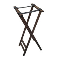Wooden tray stand - 51x47xH96 cm