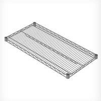 Étagère époxy gris - 610x910 mm