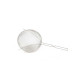 Single mesh stainless steel strainer Ø25 cm with wire handle